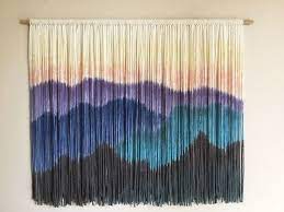 Mountain Wall Art Textile Wall Hanging