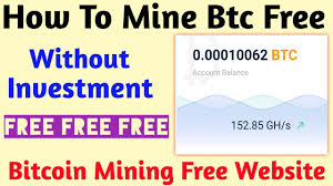 Gpu mining is when you mine for bitcoins (or any cryptocurrency) using a graphics card. Bitcoin Mining Free Website Without Investment How To Mine Btc Free Youtube