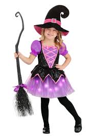 toddler pink light up witch s costume