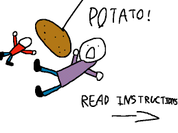 Due to popular demand i present: A Potato Flew Around My Room Contest Fangtastic Folioscope