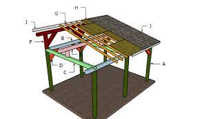 12 16 lean to pavilion roof free pdf