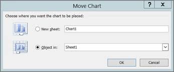 move or resize a chart