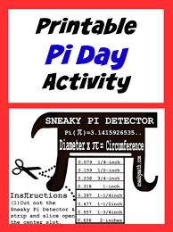 This pi day, you're invited to a virtual party connecting classrooms in celebration of all things pi! Pi Day Printable Activity Make Your Own Sneaky Pi Detector Jinxy Kids