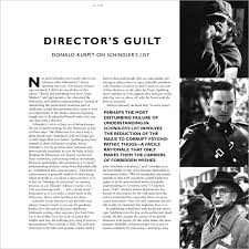 It depicts the horrors of the holocaust, the nazis. Donald Kuspit On Schindler S List Artforum International