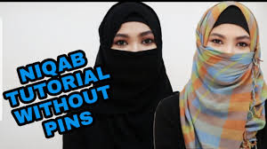 niqab tutorial without pins hijab