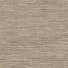 Tapis Taupe Faux Grasscloth Wallpaper