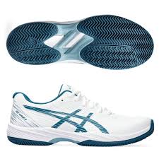 Padel Shoes Asics Gel Game 9 Clay White