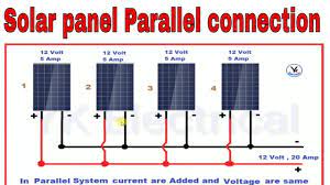 When shade hits any part of a solar array wired in parallel, the power output from that panel reduces significantly. Solar Panels Parallel Connections Solar System Parallel Wiring In Hindi Yk Electrical Youtube