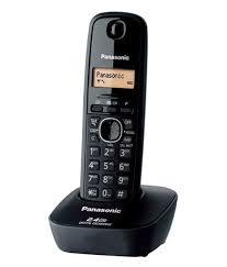Panasonic Kx Tg3411sxh Cordless Landline Phone Black