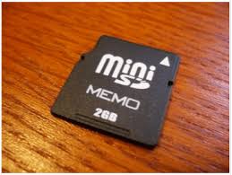 mini sd card