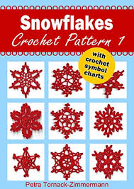 Snowflakes Crochet Pattern 1 With Crochet Symbol Charts