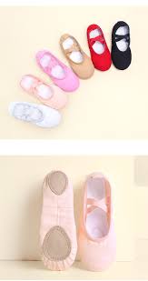 Us 3 39 15 Off Kids Dance Slippers Adult Professional Canvas Soft Sole Ballet Shoes Girls Women Children Ballet Slippers In Dance Shoes From Sports
