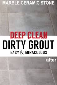 how to clean grout the best deep
