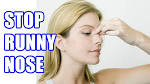 How to stop a leaky nose