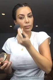 kim kardashian makeup free kim