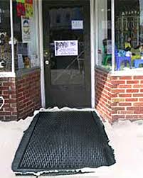 heattreads heated outdoor mat for snow