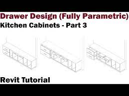 revit tutorial kitchen cabinet part