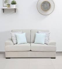 toronto fabric 2 seater sofa in