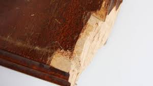 how to fix a chipped wood corner