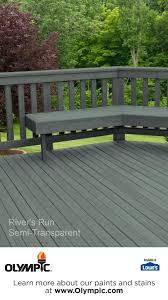 Rivers Run Semi Transparent Stain Deck Stain Colors
