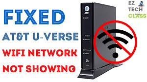 The customer needs one of the following rgs Fixed At T U Verse Wifi Network Not Showing Up Ez Tech Class Youtube