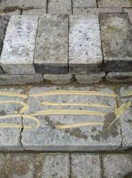 Brick Paver Step Repair Failing Front