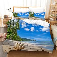 Pacific Holiday Beach Duvet Quilt Cover