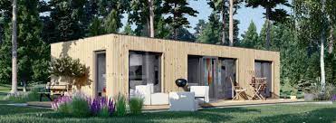 maison en bois habitable premium