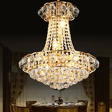 Luxury Gold Crystal Chandelier Lighting Dining Room Ceiling Hanging Lamps Home Lighting Fixture Lustre Led Lustres E Luminarias Lustrs E Luminarias Lustre Ledcrystal Chandelier Lighting Aliexpress