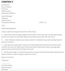Notis berhenti kerja dari majikan. Contoh Surat Berhenti Kerja Resign Bahasa Melayu Inggeris