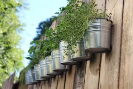 Diy Hanging Fence Herb Garden