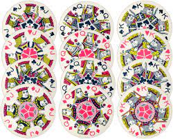Trim around the corners with scissors to round them. Fairy Brand Round Playing Cards No 200a The World Of Playing Cards