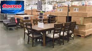Jefferson rustic 4 seater bench set £699. Costco Kitchen Dining Room Tables Sofas Consoles Furniture Shop With Me Shopping Store Walk Through Youtube