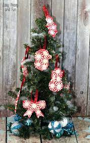 This is definitely an easy one, and a 2. Peppermint Candy Ornaments Diy Christmas Ornaments Easy Peasy And Fun