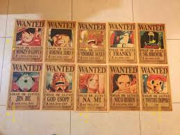 We hope you enjoy our growing collection of hd images to use as a background or home please contact us if you want to publish an one piece wanted poster wallpaper on our site. Bluefun Anime One Piece Pirates Wanted Posters 9pcs Set Style Big Size For Sale Online Ebay