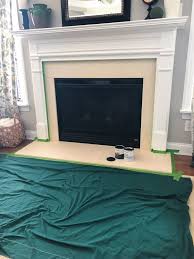 Paint A Marble Fireplace Surround