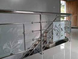 Stainless Steel Glass Railing Design