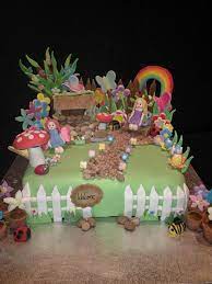 Fairy Garden Decorated Cake By Tammy