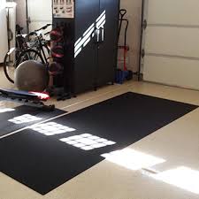 large rubber mat options for garage floors