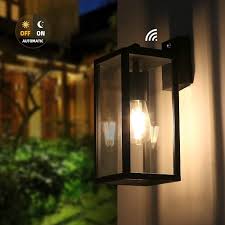 Outdoor Dusk To Dawn Wall Light Porch