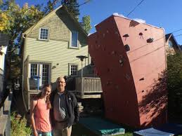 Backyard Climbing Wall