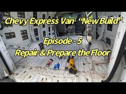 chevy express diy cer van build