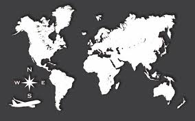 Parede, casa e jardim, tapete com 3d de madeira mapa do mundo e 1. Mapa Mundi 65x120cm Em Madeira Mdf Parede Imperio Das Artes Mapas E Atlas Magazine Luiza