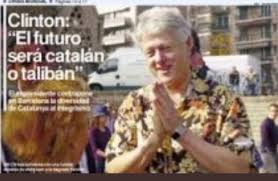 Teresa Rosell on Twitter: "Fa 20 anys (sembla ahir) Bill Clinton va donar  una conferència a BCN on va resumir "El futur serà català o talibà". Per  ara, els talibans sembla que