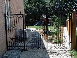 Wrought Iron Folding Security Gates For