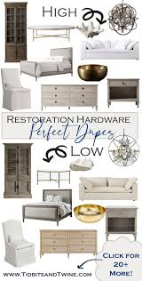 Perfect Restoration Hardware Dupes That