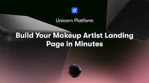 build your makeup artist landing page