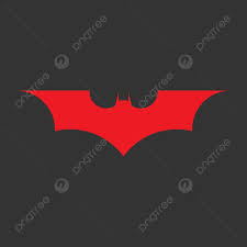 superhero film symbol bat vector
