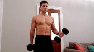 dumbbell muscle building home workout