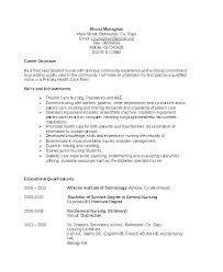 Examples Of Objectives For Resumes In Healthcare Paknts Com